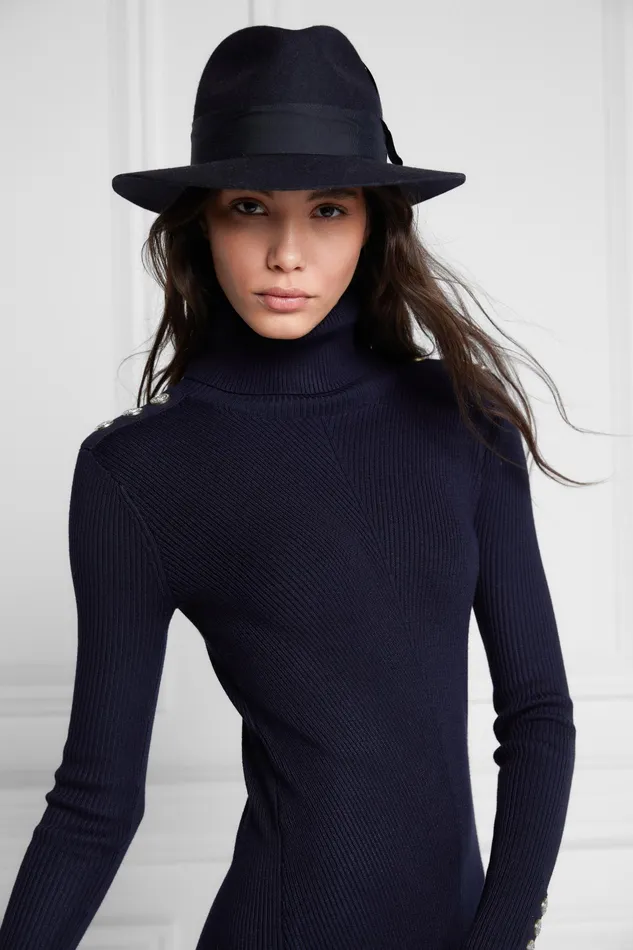 Holland Cooper Kensington Jumper Dress Ink Navy Women Dresses Holland Cooper Kensington Jumper Dress Ink Navy Women Dresses