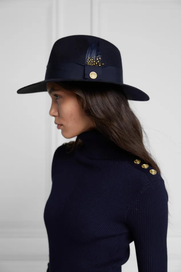 Holland Cooper Kensington Jumper Dress Ink Navy Women Dresses Holland Cooper Kensington Jumper Dress Ink Navy Women Dresses