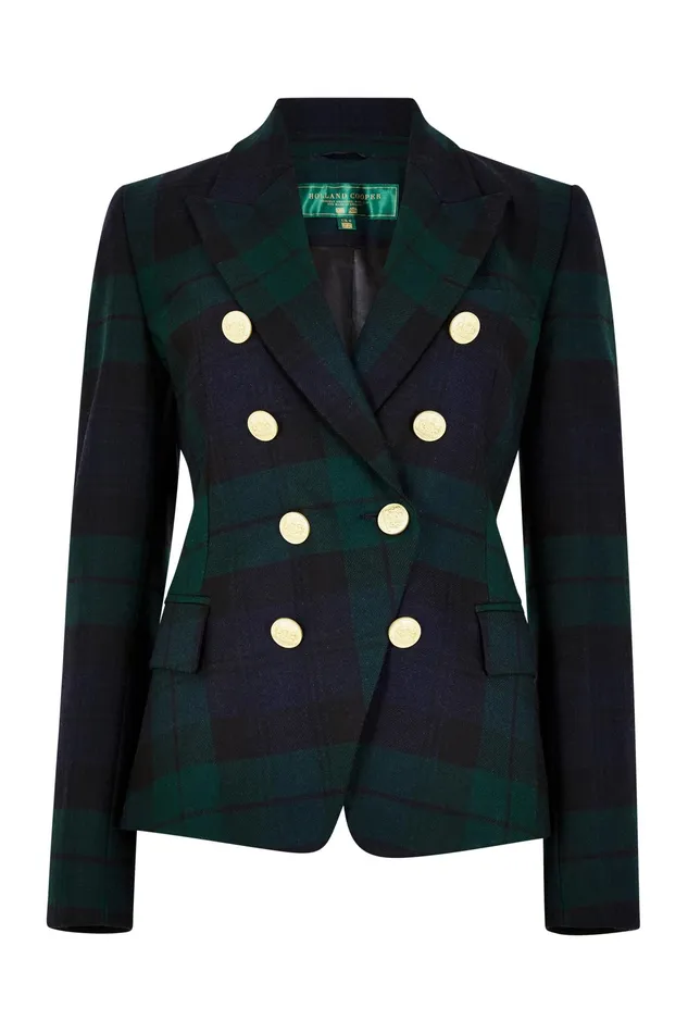 Holland Cooper Knightsbridge Blazer Blackwatch Women Tailoring