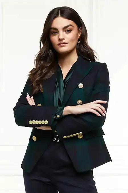 Holland Cooper Knightsbridge Blazer Blackwatch Women Tailoring