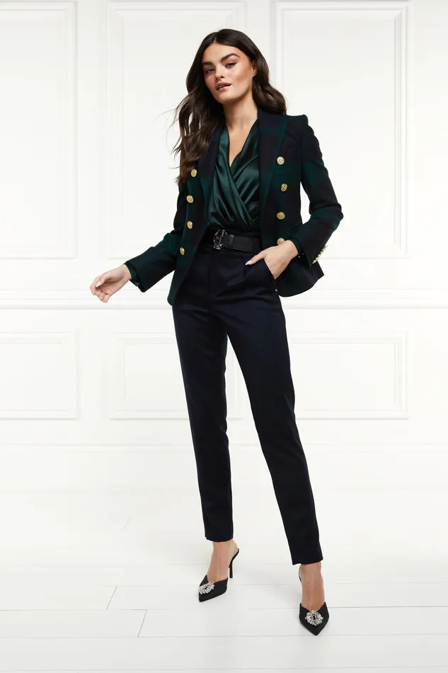 Holland Cooper Knightsbridge Blazer Blackwatch Women Tailoring