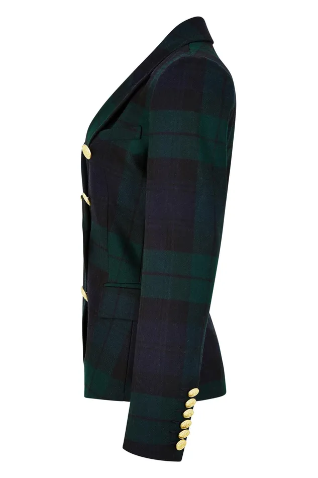 Holland Cooper Knightsbridge Blazer Blackwatch Women Tailoring