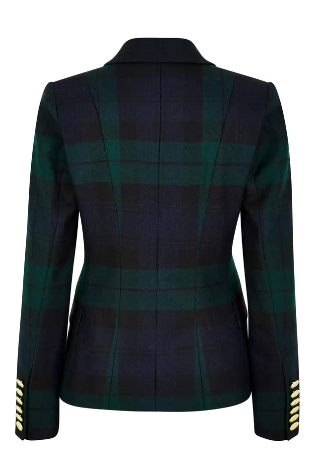 Holland Cooper Knightsbridge Blazer Blackwatch Women Tailoring