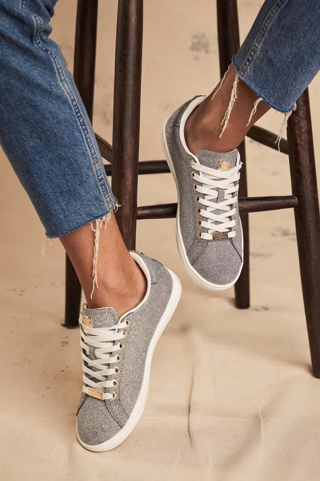 Holland Cooper Knightsbridge Crystal Trainer Women Trainers