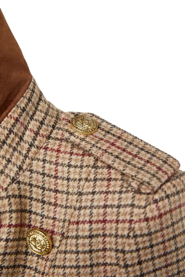 Holland Cooper Marlborough Trench Coat Charlton Tweed Women Tailoring