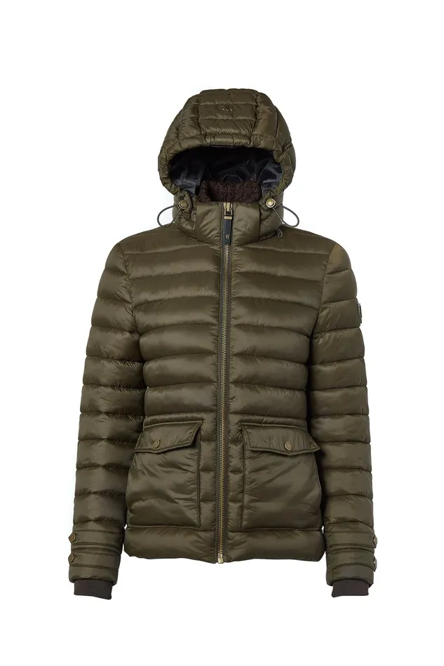 Holland Cooper Pearson Hybrid Jacket Khaki Women Jackets