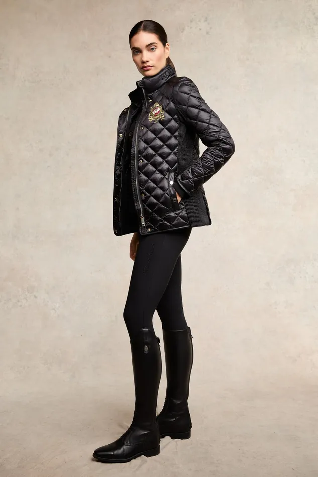 Holland Cooper Premium High Rise Breeches Black Women Breeches Holland Cooper Premium High Rise Breeches Black Women Breeches