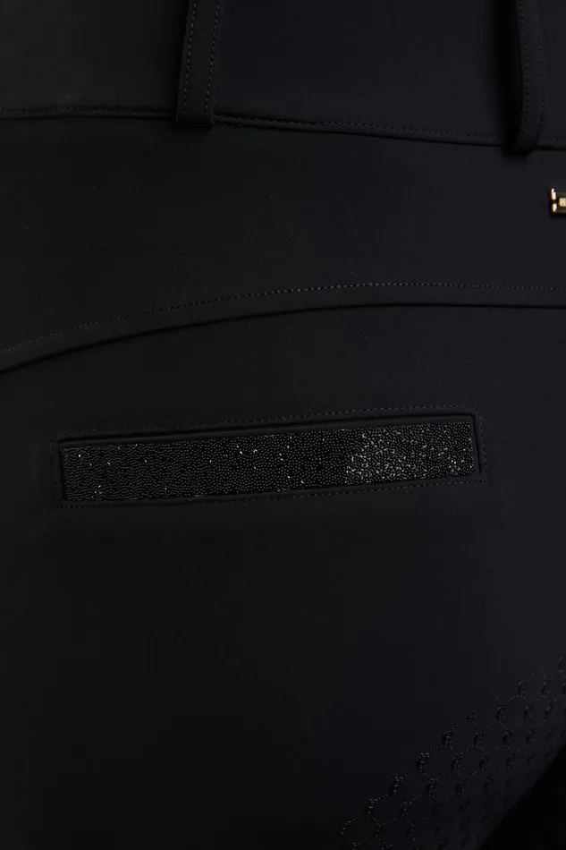 Holland Cooper Premium High Rise Breeches Black Women Breeches Holland Cooper Premium High Rise Breeches Black Women Breeches