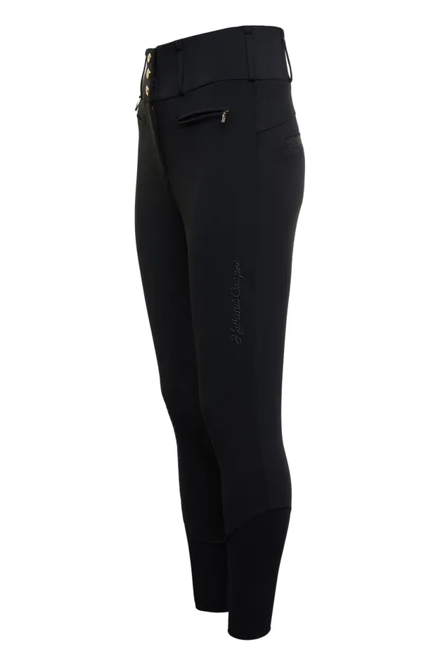 Holland Cooper Premium High Rise Breeches Black Women Breeches Holland Cooper Premium High Rise Breeches Black Women Breeches