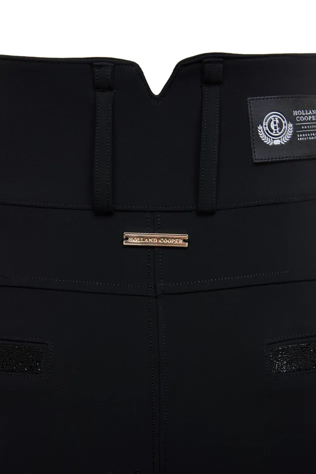 Holland Cooper Premium High Rise Breeches Black Women Breeches Holland Cooper Premium High Rise Breeches Black Women Breeches