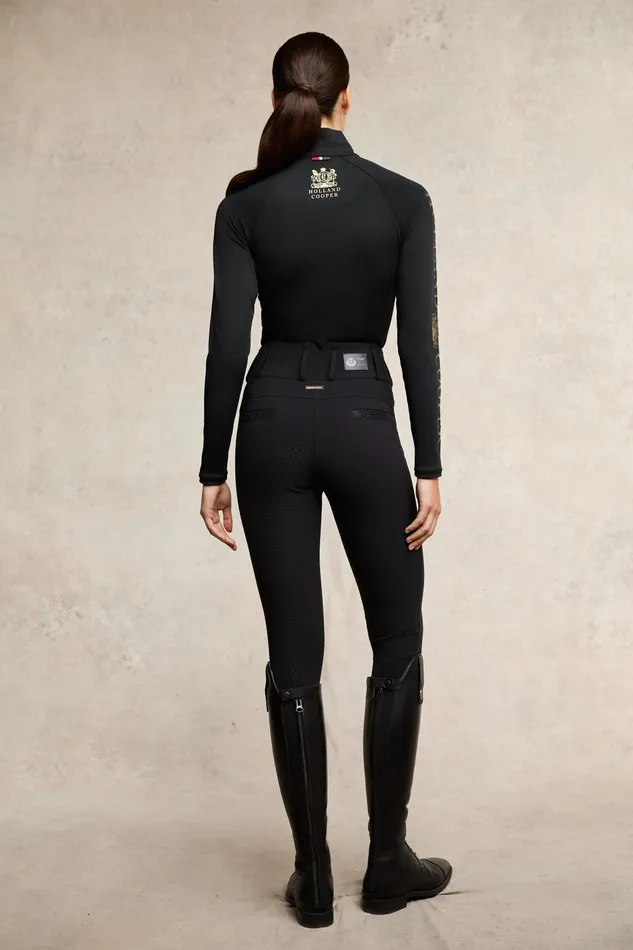 Holland Cooper Premium High Rise Breeches Black Women Breeches Holland Cooper Premium High Rise Breeches Black Women Breeches