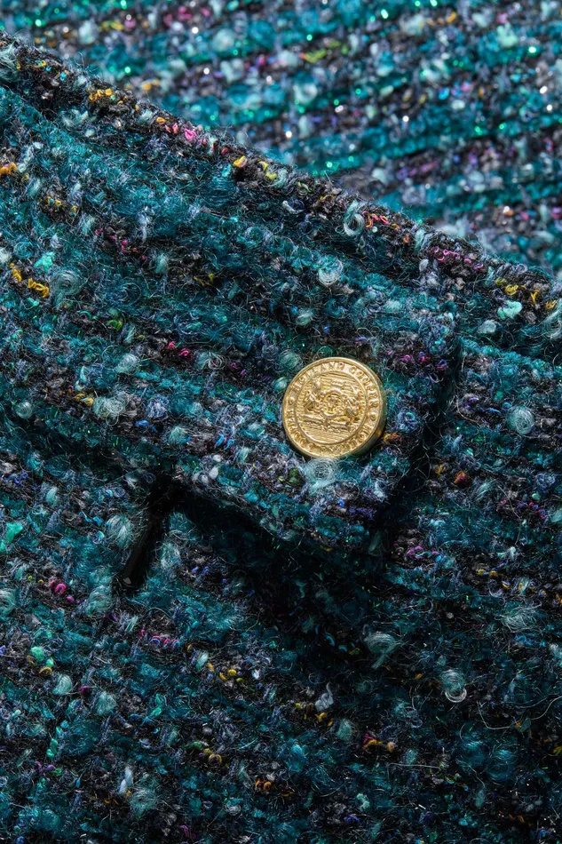 Holland Cooper Regency Skirt Emerald Boucle Women Skirts Holland Cooper Regency Skirt Emerald Boucle Women Skirts