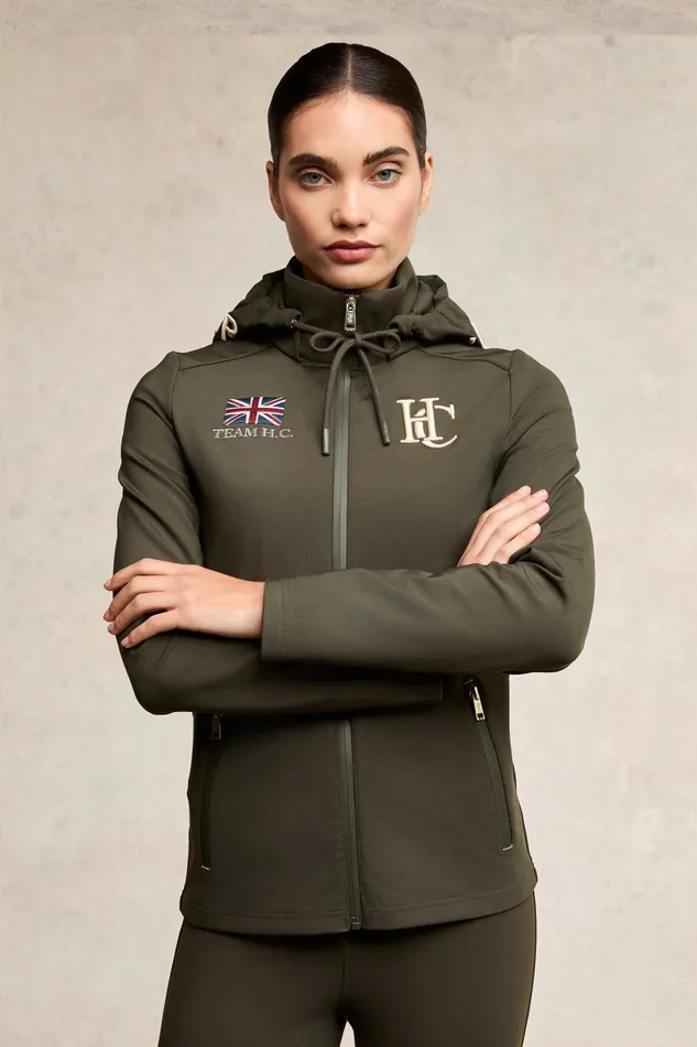 Holland Cooper Rocana Softshell Jacket Heritage Khaki Women Jackets