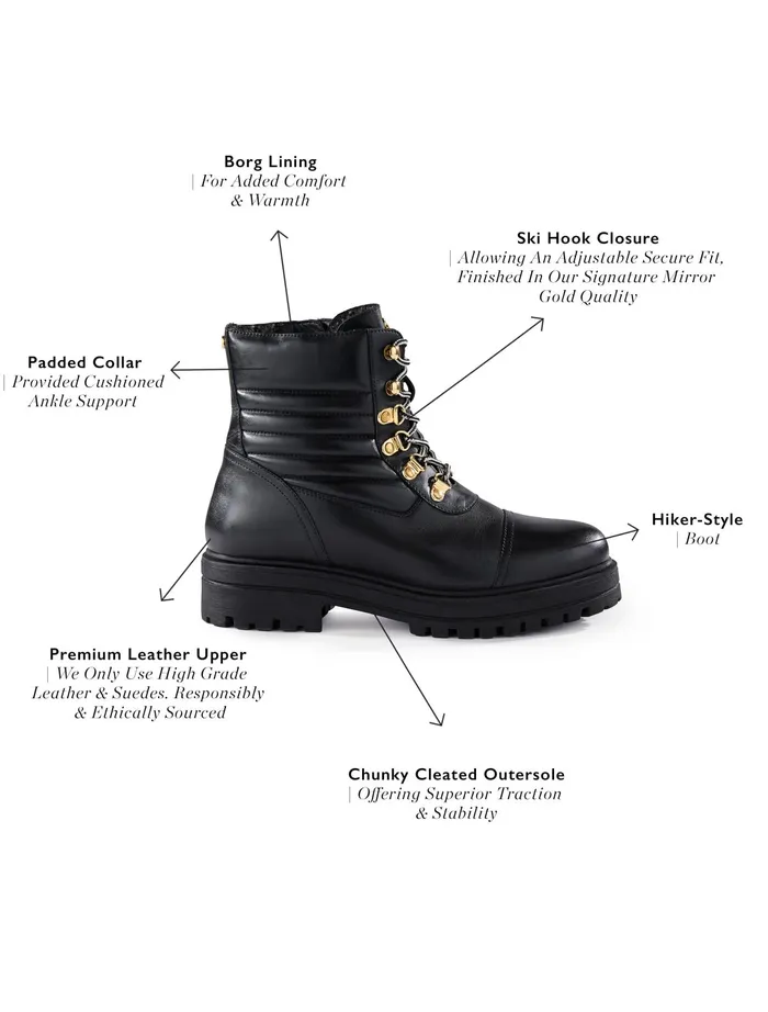 Holland Cooper Shoreditch Boot Black Women Boots Holland Cooper Shoreditch Boot Black Women Boots
