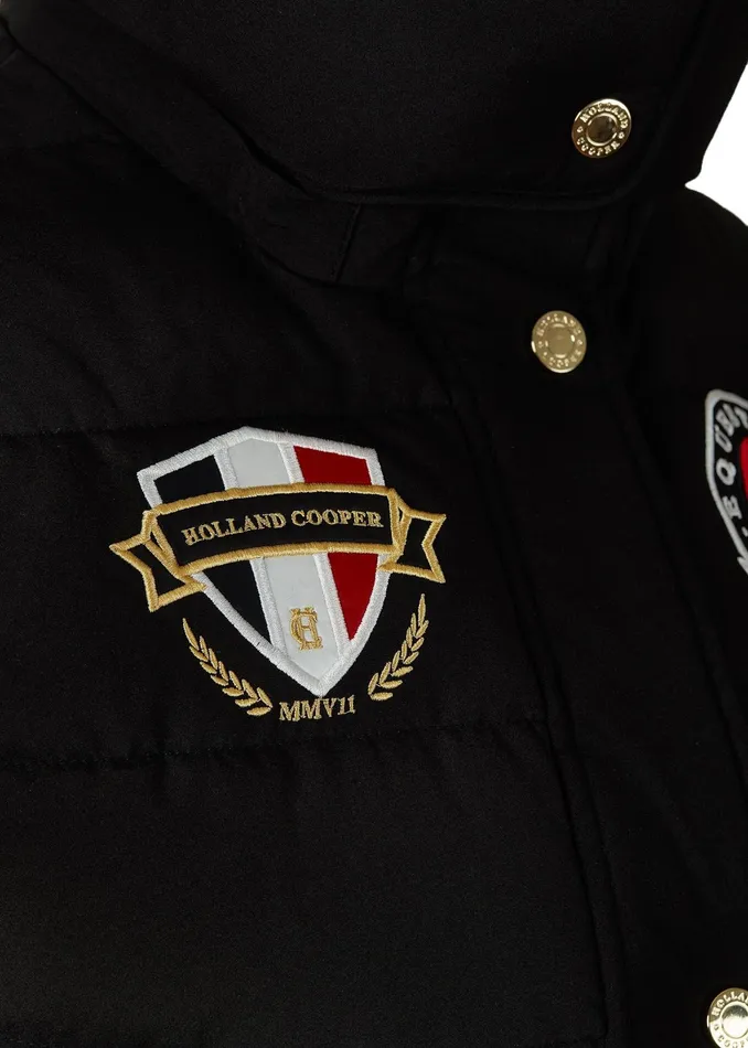 Holland Cooper Team HC Gilet Black Women Gilets Holland Cooper Team HC Gilet Black Women Gilets