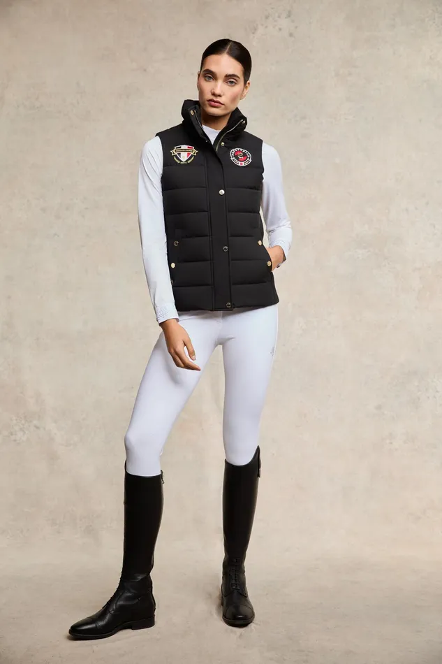 Holland Cooper Team HC Gilet Black Women Gilets Holland Cooper Team HC Gilet Black Women Gilets