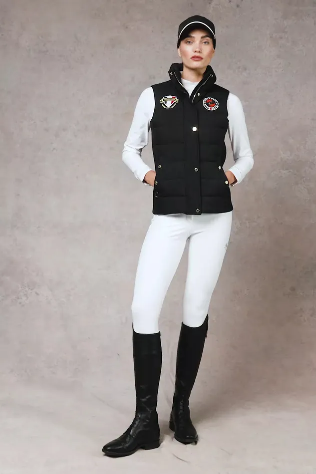 Holland Cooper Team HC Gilet Black Women Gilets Holland Cooper Team HC Gilet Black Women Gilets
