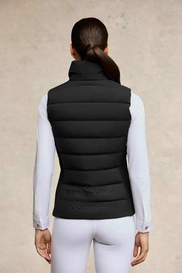 Holland Cooper Team HC Gilet Black Women Gilets Holland Cooper Team HC Gilet Black Women Gilets