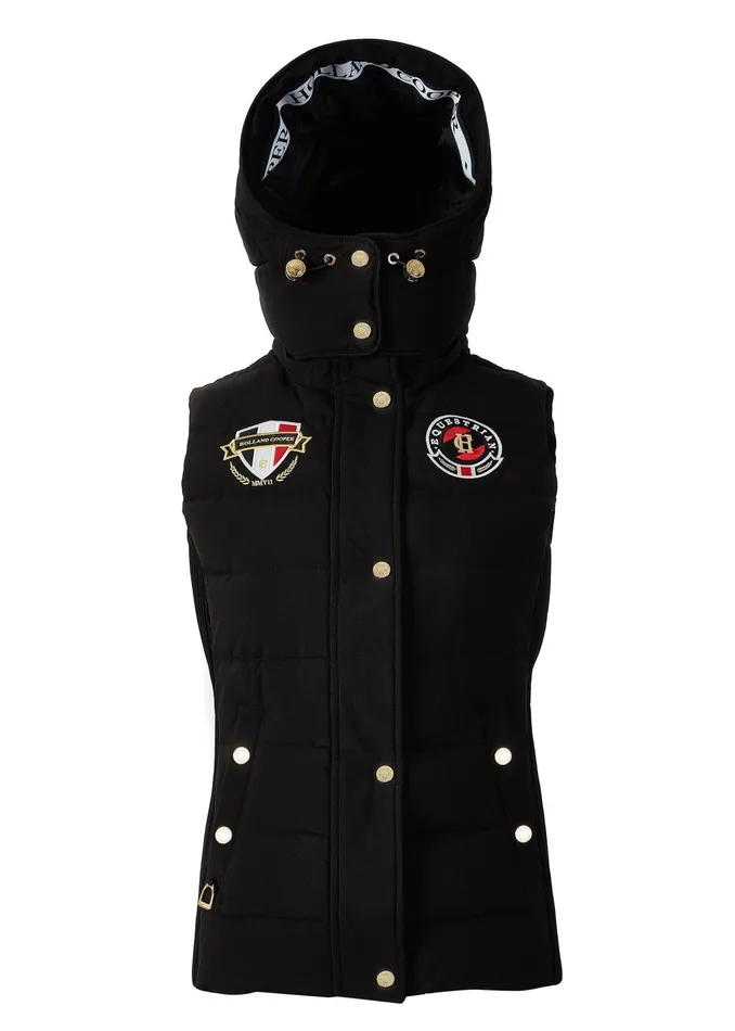 Holland Cooper Team HC Gilet Black Women Gilets Holland Cooper Team HC Gilet Black Women Gilets