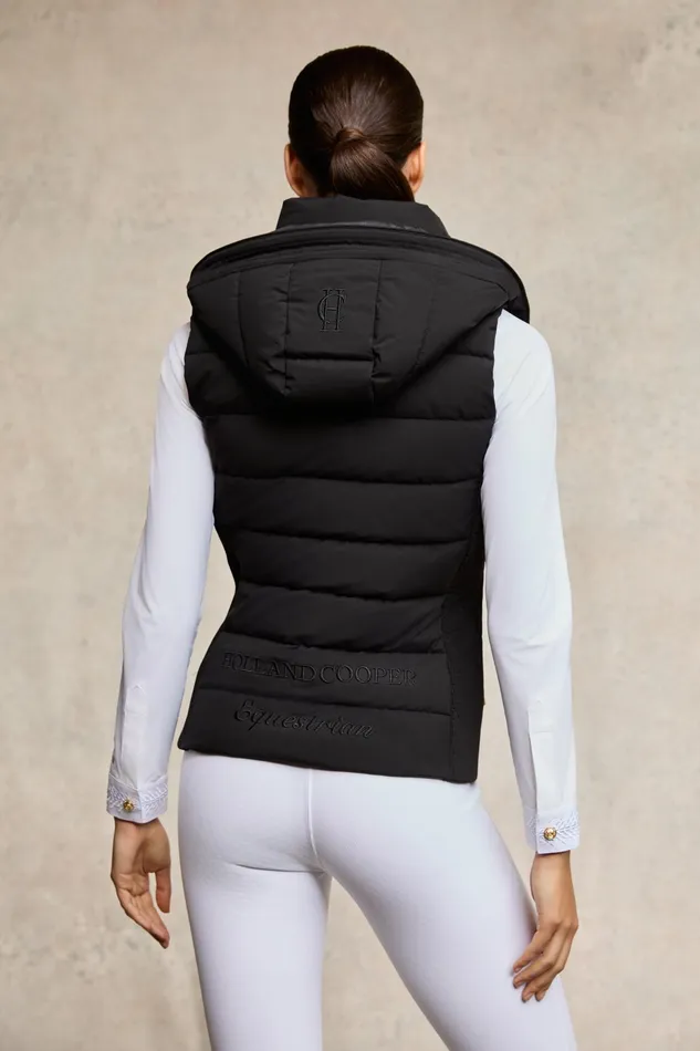 Holland Cooper Team HC Gilet Black Women Gilets Holland Cooper Team HC Gilet Black Women Gilets