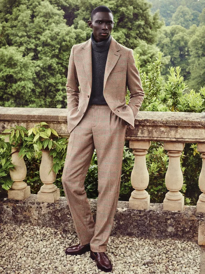 Holland Cooper The Single Breasted Blazer Clarence Check Forest Men Blazers