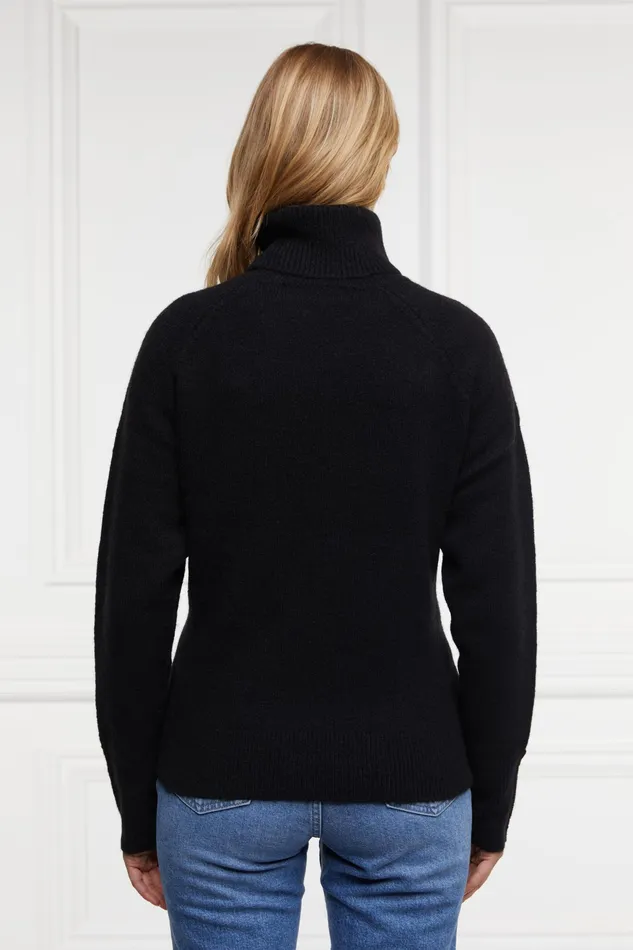 Holland Cooper Tori Knit Black Women Knitwear Holland Cooper Tori Knit Black Women Knitwear