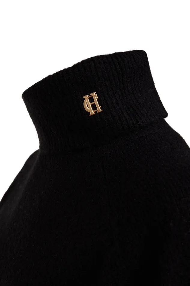 Holland Cooper Tori Knit Black Women Knitwear Holland Cooper Tori Knit Black Women Knitwear
