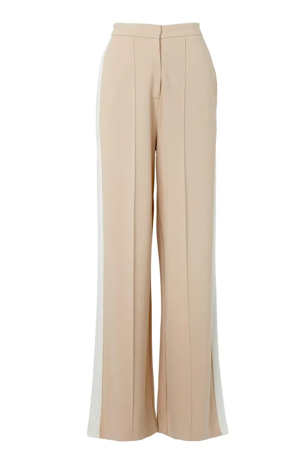 Holland Cooper Wide Leg Pant Camel Women Trousers Holland Cooper Wide Leg Pant Camel Women Trousers