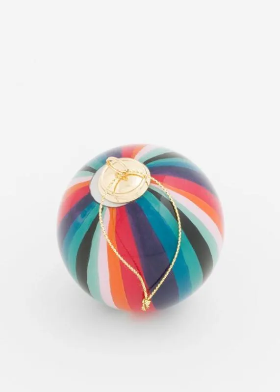 Home HandPainted 039Artist Stripe039 Glass Bauble Paul Smith Decorative Accessories Home HandPainted 039Artist Stripe039 Glass Bauble Paul Smith Decorative Accessories