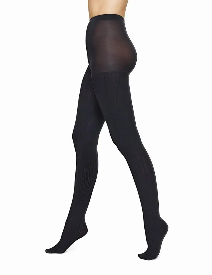 Hue Cable Tight Black Women Fashion