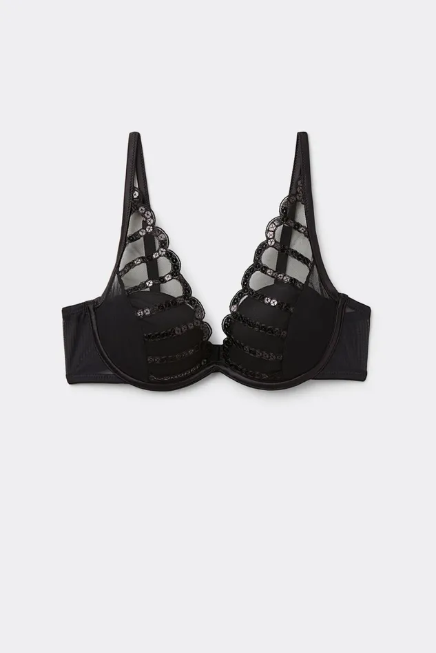 Intimissimi Balconette Women See The Magic Elena Balconette Bra Black 019 8211 Black