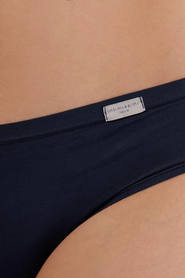 Intimissimi Bikini Panties Women Cozy Panties In Cotton Blue 1467 8211 Intense Blue