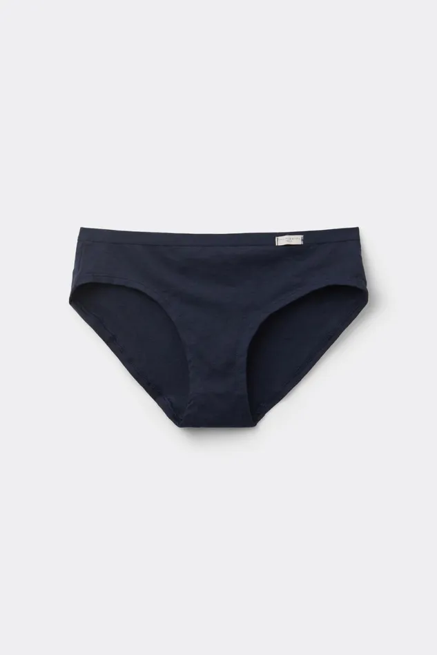 Intimissimi Bikini Panties Women Cozy Panties In Cotton Blue 1467 8211 Intense Blue