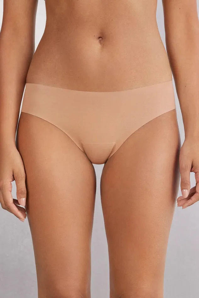 Intimissimi Bikini Panties Women Seamless Cotton Panties Natural 044 8211 Honey Soft Beige Intimissimi Bikini Panties Women Seamless Cotton Panties Natural 044 8211 Honey Soft Beige