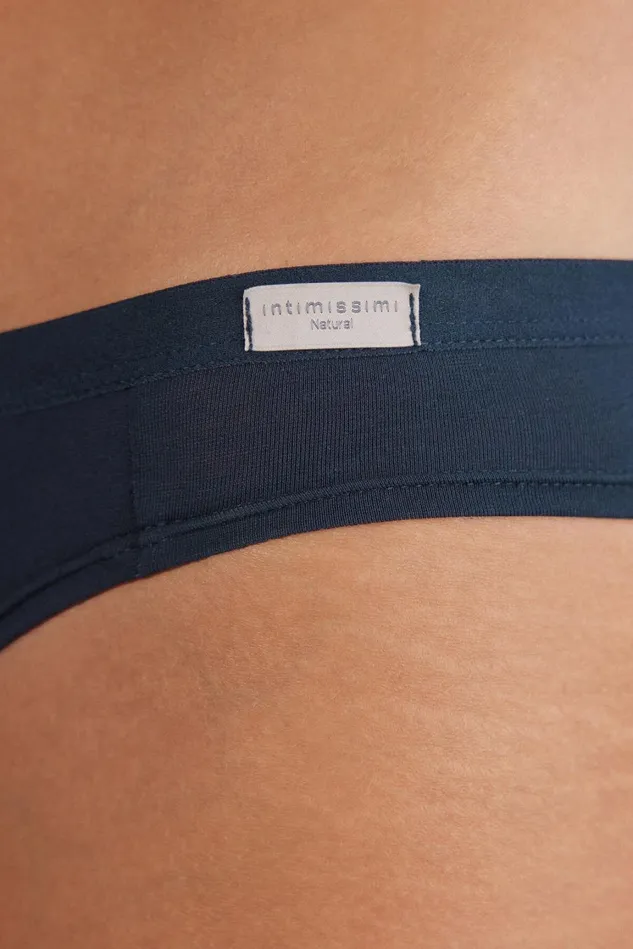 Intimissimi Brazilian Cut Women Cotton Brazilian Blue 1467 8211 Intense Blue