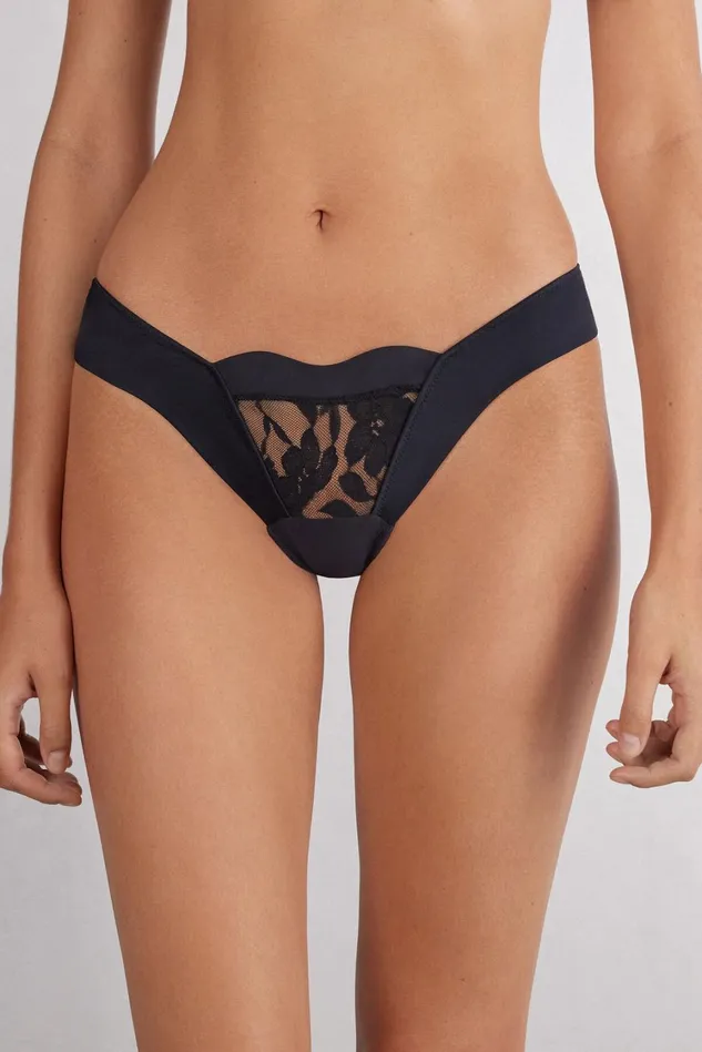 Intimissimi Brazilian Cut Women The Art Of Romance 80s Style Lace Brazilian Black 019 8211 Black Intimissimi Brazilian Cut Women The Art Of Romance 80s Style Lace Brazilian Black 019 8211 Black