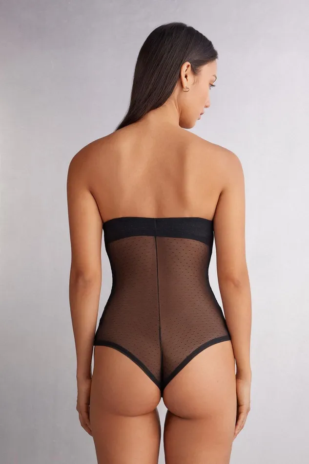 Intimissimi Lingerie Bodysuits Women Couture De Nuit Giada Lace Bodysuit Black 019 8211 Black