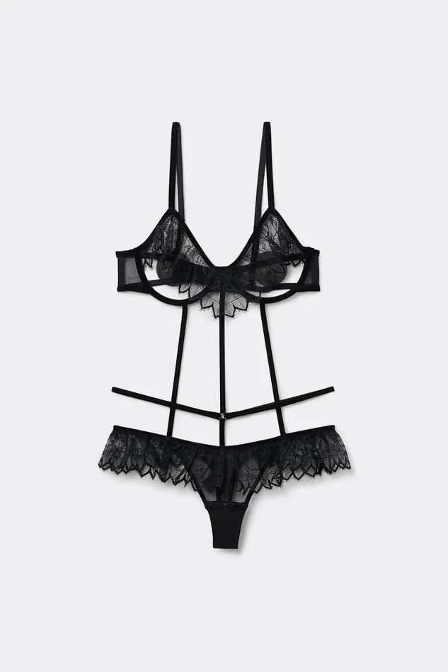 Intimissimi Lingerie Bodysuits Women Intriguing Beauty Bodysuit With Nipple Covers Black 019 8211 Black