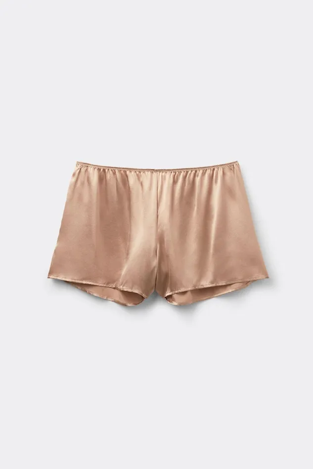 Intimissimi Short Pajamas Women Smooth SilkSatin Shorts Natural 163i 8211 Satin Pink