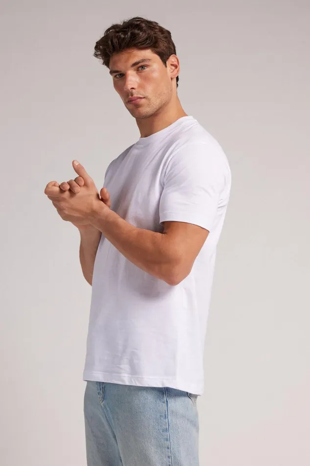 Intimissimi TShirts Polos Men Cotton Muscle TShirt White 001 8211 White