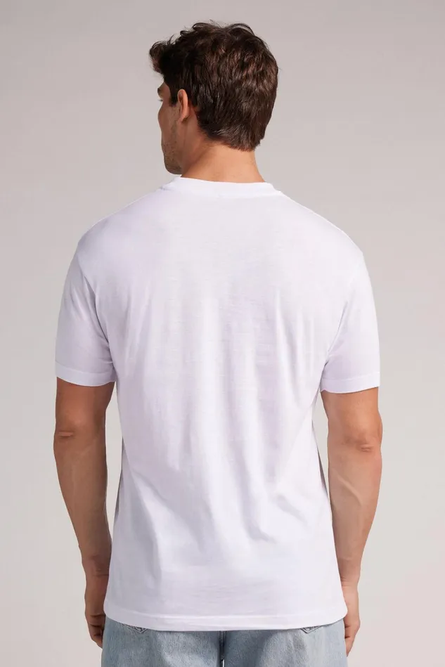 Intimissimi TShirts Polos Men Cotton Muscle TShirt White 001 8211 White