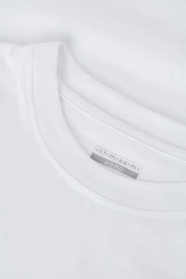 Intimissimi TShirts Polos Men Cotton Muscle TShirt White 001 8211 White