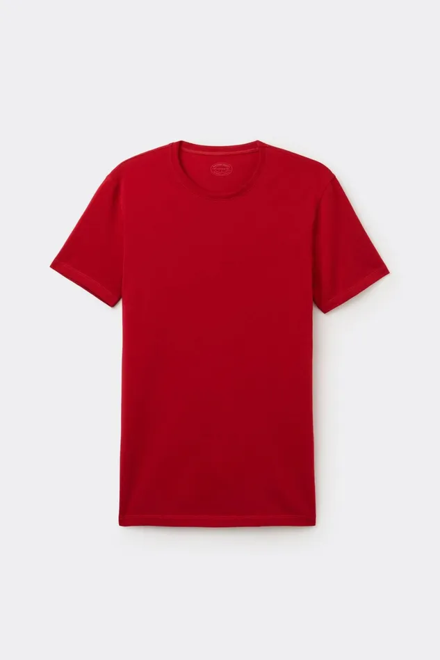 Intimissimi TShirts Polos Men Stretch Superior Cotton TShirt Red 887 8211 Rosso