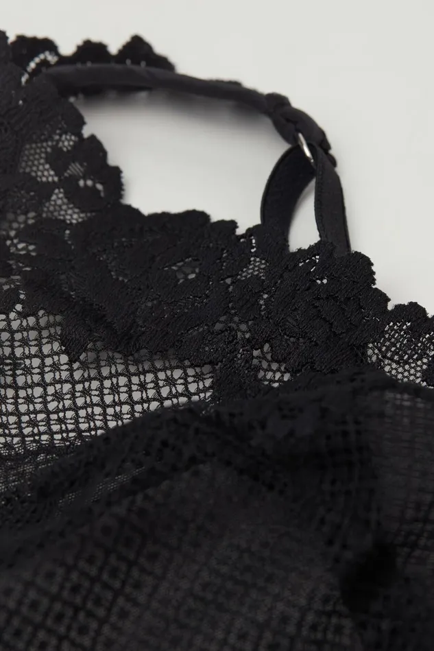 Intimissimi Triangle Women Pretty Flowers Lara Triangle Bra Black 019 8211 Black