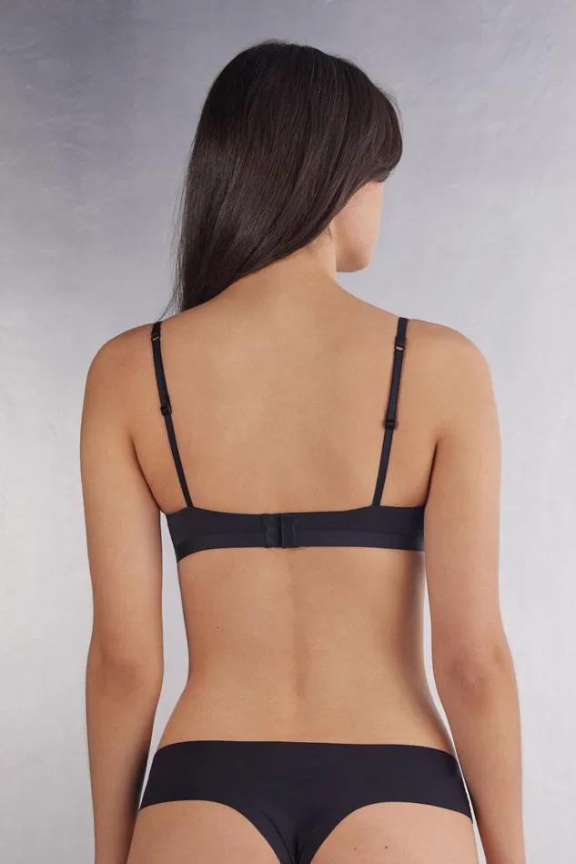 Intimissimi Triangle Women Tiziana Triangle Bra In Ultralight Microfiber Black 019 8211 Black