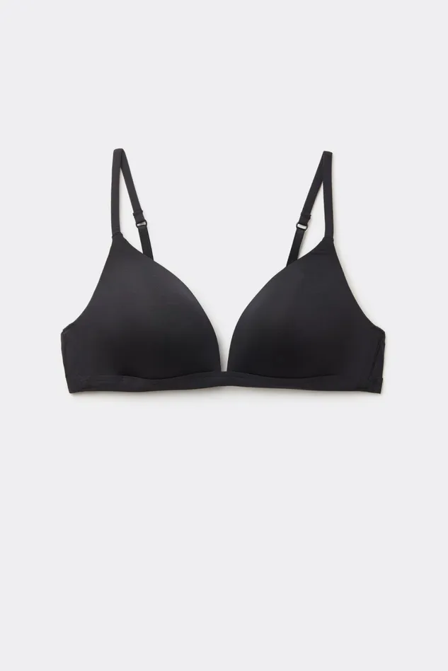 Intimissimi Triangle Women Tiziana Triangle Bra In Ultralight Microfiber Black 019 8211 Black