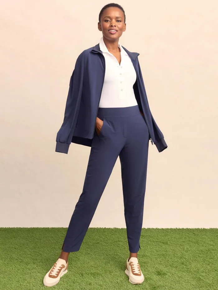 JMcLaughlin Beasley Performance Pants Navy Women Pants