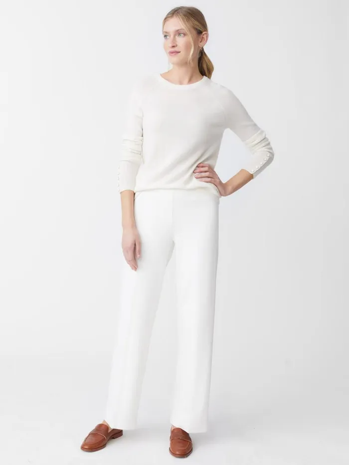 JMcLaughlin Carter Pants Ivory Women Pants