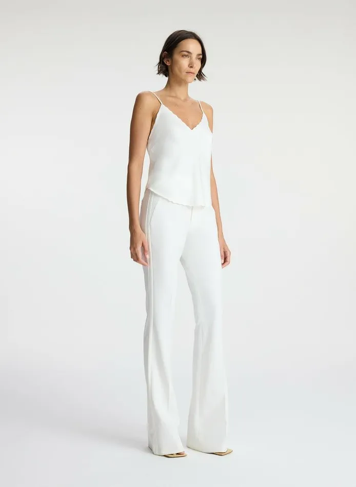Jackets and Coats Women ALC Malia Scalloped Camisole Top White Jackets and Coats Women ALC Malia Scalloped Camisole Top White