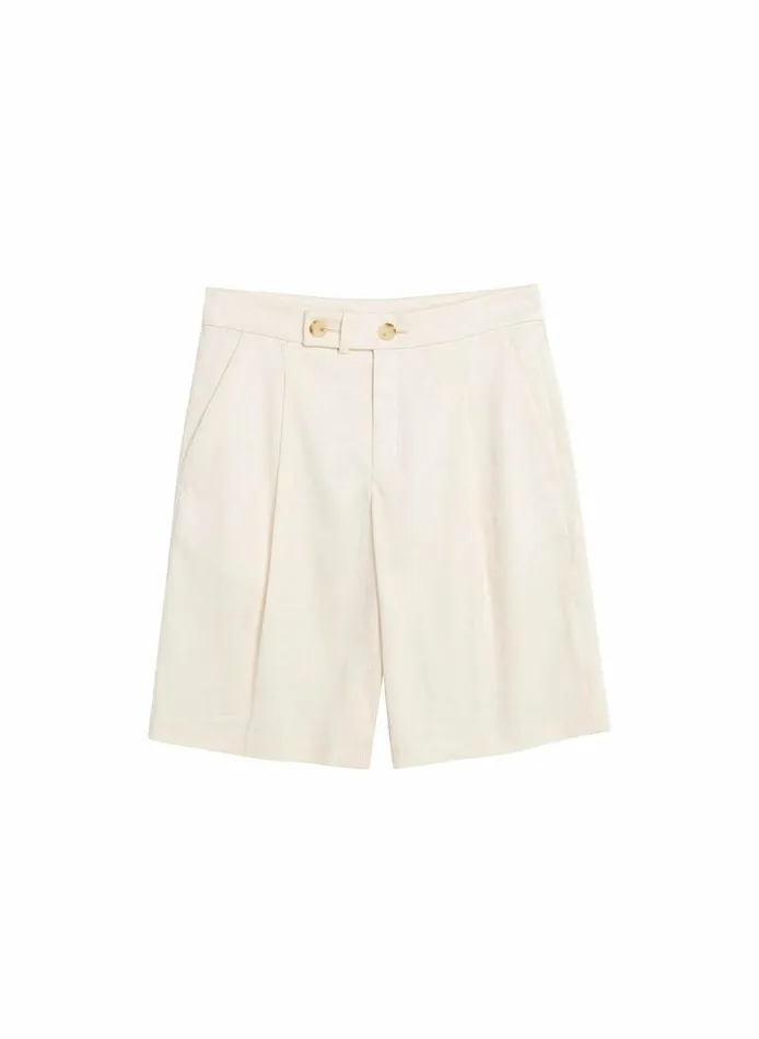 Jackets and Coats Women ALC Nico Stretch Linen Short Buttercream Jackets and Coats Women ALC Nico Stretch Linen Short Buttercream
